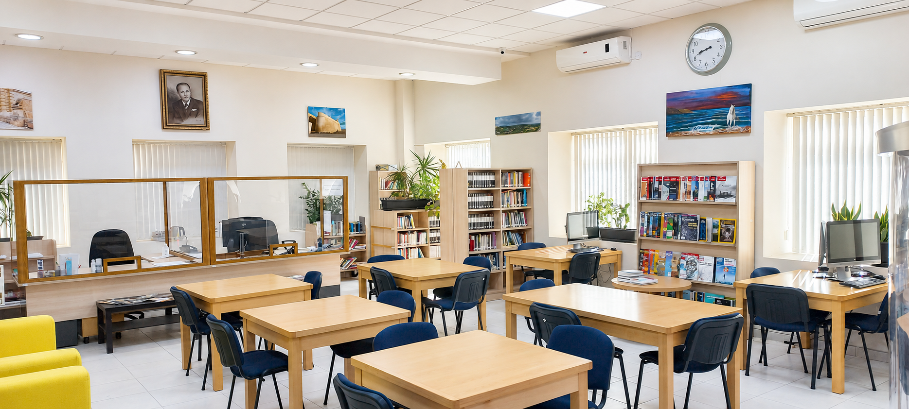 Sir M. A. Refalo library study area